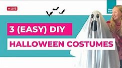 3 Easy DIY Halloween costumes | Perfect for last minute!