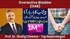 Overactive Bladder| Symptoms, Bladder retraining & Treatment of OAB