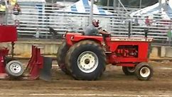 Allis Chalmers D21 Pulling Tractor