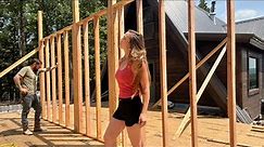 Building Interior Walls & MASSIVE UPDATE | A-Frame Cabin Addition