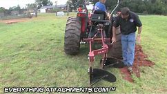 How To Plow a Garden - Two Bottom Plow
