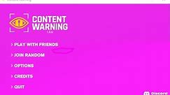 Content Warning Game Pink Screen FIXED - FOR Potato PC Only