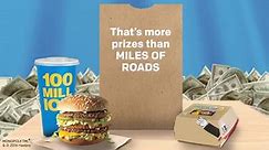 McDonald's - The road to 100 million MONEY MONOPOLY Game...