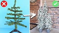⭐ #1 MOST BRILLIANT Way To Use Dollar Tree Christmas Trees! 🎄