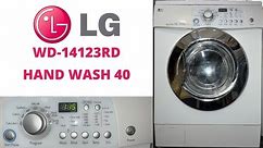 LG Direct Drive WD-14123RD Washer Dryer - Hand Wash 40