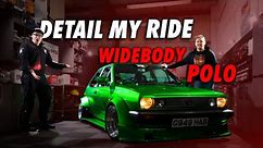 How to clean, polish and maintain a show car | widebody VW Polo | Detail My Ride