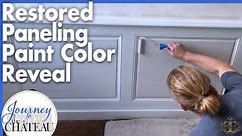 CHATEAU Bedroom: Original PANELING Final HISTORIC Color REVEAL - Journey to the Château, Ep. 147