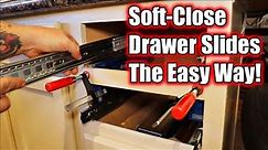 Use THIS When Installing Soft Close Drawer Slides | Full Extension Drawer Slides | USE THIS TOOL!!