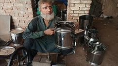 These skilled peoples make unique smokeless stove | Woodburning stove making