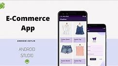 How to Make E-commerce App | Homepage | App Development in Android Studio Part 5