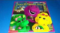 Barney "Goes to the Pet Shop" Barney the Purple Dinosaur 2023 read aloud read along
