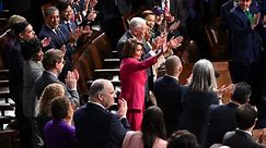 Biden thanks congressional leaders, Nancy Pelosi in State of the Union address