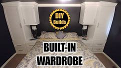 How to Make a Custom Bedroom Built-In Wardrobe