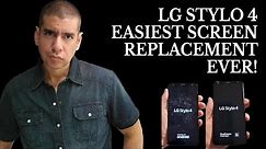 LG Stylo 4 Cracked Screen Repair Replacement - An Easy How To Repair Video