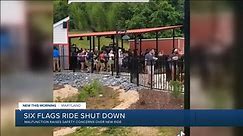 Six Flags Shuts Down New Ride