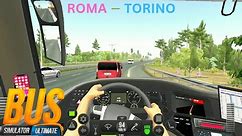 Trip To ITALY 🇮🇹 ( ROMA-TORINO ) Android Gameplay | Bus Simulator Ultimate