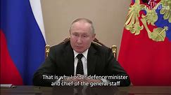 Vladimir Putin puts Russian nuclear forces on high alert – video