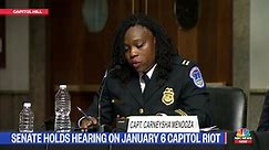 Senate hearing on the Jan. 6 attack at the US Capitol