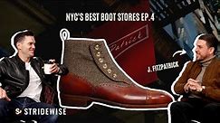 NYC's Best Boot Stores: J Fitzpatrick, Victorian Boots, and Patina Artists