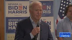 Campaign 2024-President Biden Remarks at Nevada Democratic Party Office