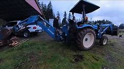 Mounting Backhoe on my New Holland Tractor