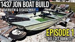 Jon Boat to Bass Boat Build | Part 1