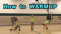 How to WARMUP for Volleyball - Volleyball Tutorial