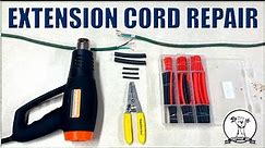 BEST Extension Cord Repair - Easy Permanent Repair