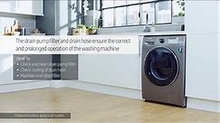How to Check and Clean Drain Pump Filter on Samsung Washing Machine