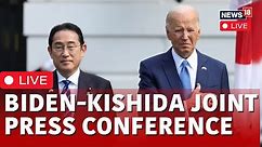 Joe Biden And Fumio Kishida LIVE | Biden And Kishida Hold A Joint Press Conference LIVE | USA News