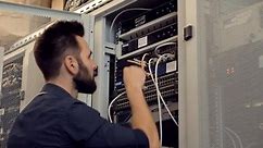 Network Equipment Server Room Ethernet Patch Stock Footage Video (100% Royalty-free) 1069603030 | Shutterstock