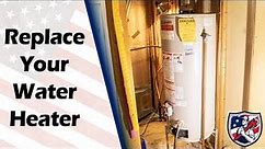 How to Replace a Water Heater [The Original Plumber - Open 7 Days A Week]