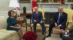 Trump, Pelosi argue in the Oval Office during photo op
