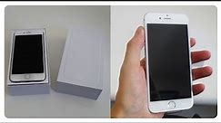 iPhone 6 - 64 GB Silver / White - Unboxing - TeekayTech
