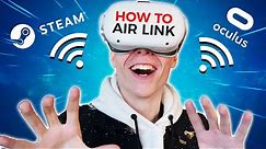 How To Use Air Link On Oculus Meta Quest 2 To Play Steam & Oculus VR Games