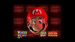 Super Mario 64 (Nintendo 64): Game Over
