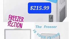 Steelz - Midea 7.0 cu ft Convertible Chest Freezer with...