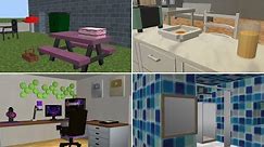 #minecraft Decorate My House With My Favorite Furniture Addon