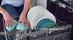 Introducing MyWay™ rack, the biggest thing to happen to dishwashers