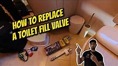 How To Replace A Toilet Fill Valve (Inlet Valve)