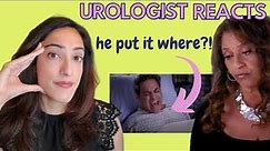 Urologist Reacts to GREY'S ANATOMY | Urinary retention (HE PUT IT WHERE?!)
