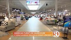 At American Furniture Warehouse they can create and personalize your shopping experience