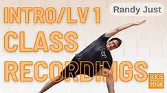 Intro/ Level 1 Classes - Randy Just