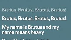 Brutus- the buttress