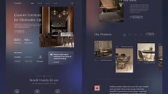 Furniture Website | Full Page