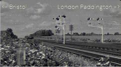 GWR 1950S train spotting