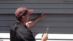 How To Replace One Piece Of Vinyl Siding (Mid-Wall)