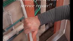 Water line repair! | John Heffley Plumbing, Inc.