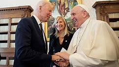 Biden holds historic meeting with Pope Francis