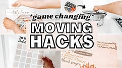 18 Moving Hacks and Packing Tips That Will Make Your Move SO MUCH EASIER!